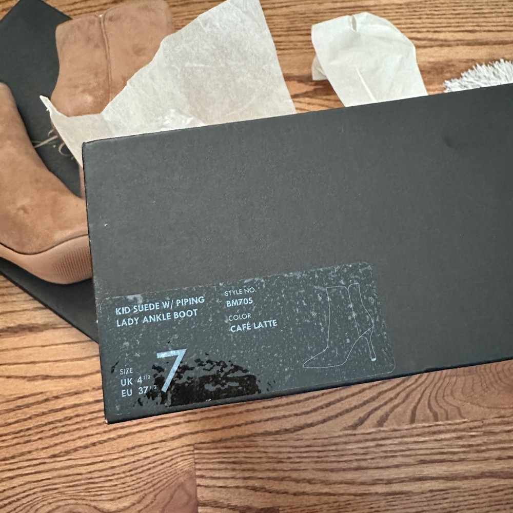 J. Crew Pointed-toe ankle boots in suede - Picture 10 of 12